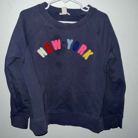 J. Crew girls graphic sweatshirt size small - Picture 3 of 3